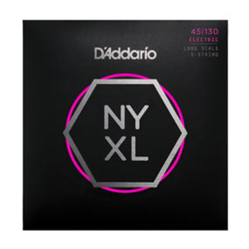 d-addario-nyxl45130-regular-light-5-string-long-scale-electric-bass-strings D'Addario NYXL45130 Regular Light 5 String Long Scale Electric Bass Strings