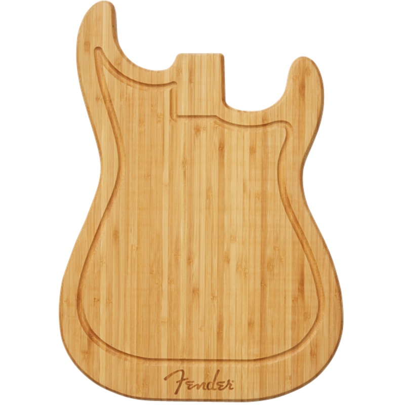fender-stratocaster-cutting-board Fender Stratocaster Cutting Board