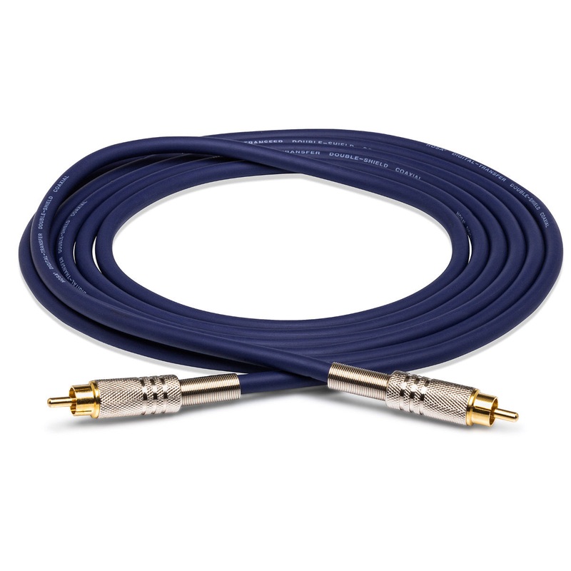hosa-dra-503-s-pdif-coax-cable-rca-to-rca-3m HOSA DRA-503 S/PDIF Coax Cable - RCA to RCA - 3m