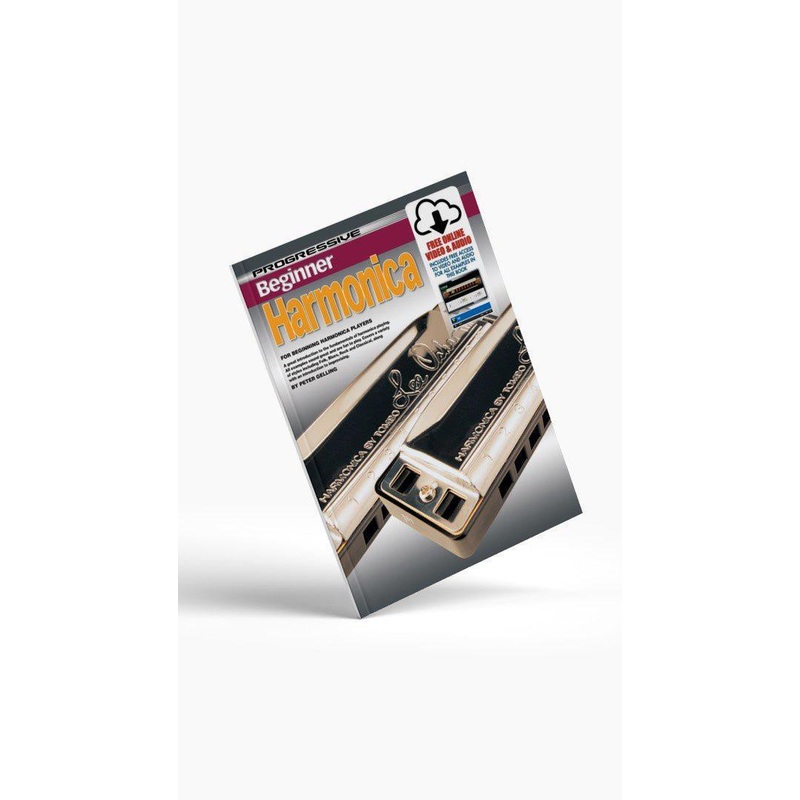 progressive-beginner-harmonica-book-online-video-audio Progressive Beginner Harmonica Book/Online Video & Audio