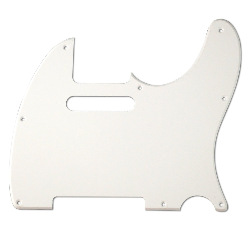 vanson-1-ply-white-premium-quality-tc1-scratchplate-pickguard-for-squier-telecaster-type-guitar-projects VANSON 1-Ply White Premium Quality TC1 Scratchplate Pickguard for Squier Telecaster Type Guitar Projects