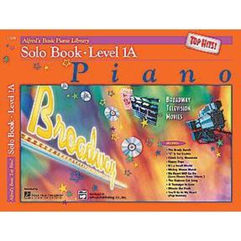 alfred-17198-basic-piano-solo-book-top-hits-level-1a Alfred 17198 Basic Piano Solo Book Top Hits-Level 1A