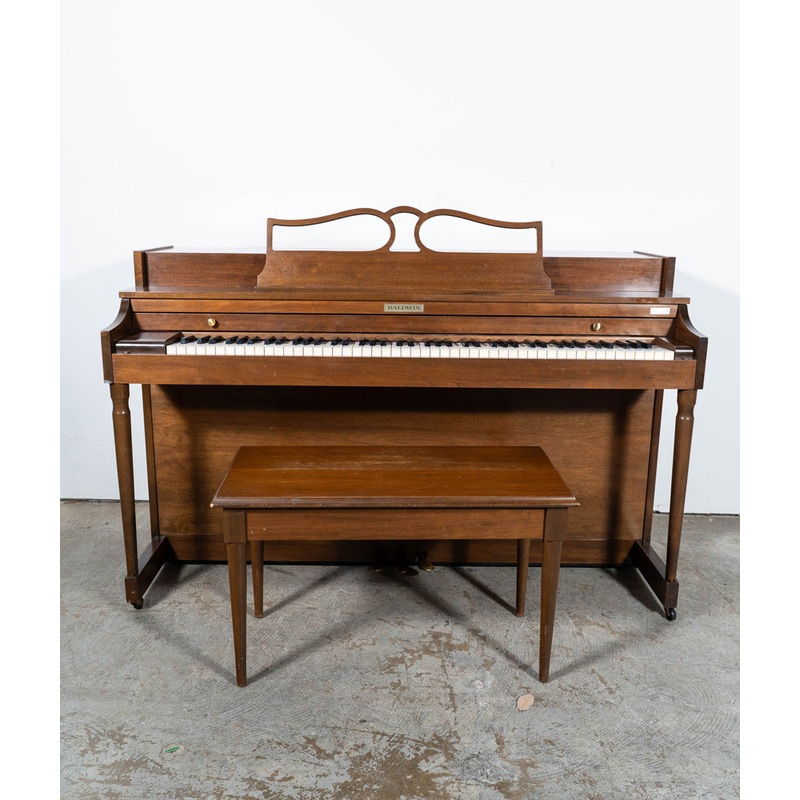 baldwin-howard-upright-piano-console-walnut-serial-no-950144-used Baldwin Howard Upright Piano | Console | Walnut | Serial No. 950144 | Used