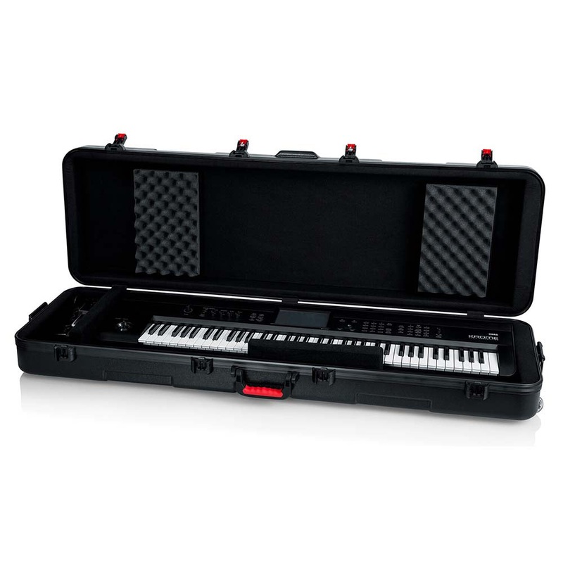 gator-gtsa-key88sl-tsa-series-molded-polyethylene-keyboard-case-with-wheels Gator GTSA-KEY88SL TSA Series Molded Polyethylene Keyboard Case with Wheels