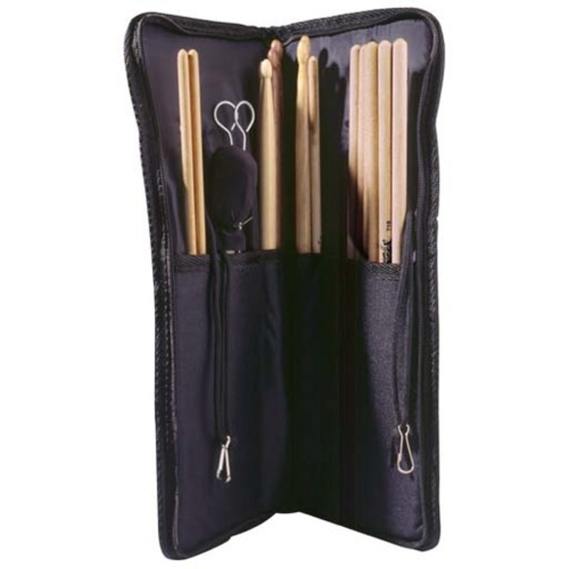 stagg-ds-04-nylon-drumstick-bag-black Stagg DS-04 Nylon Drumstick Bag-Black
