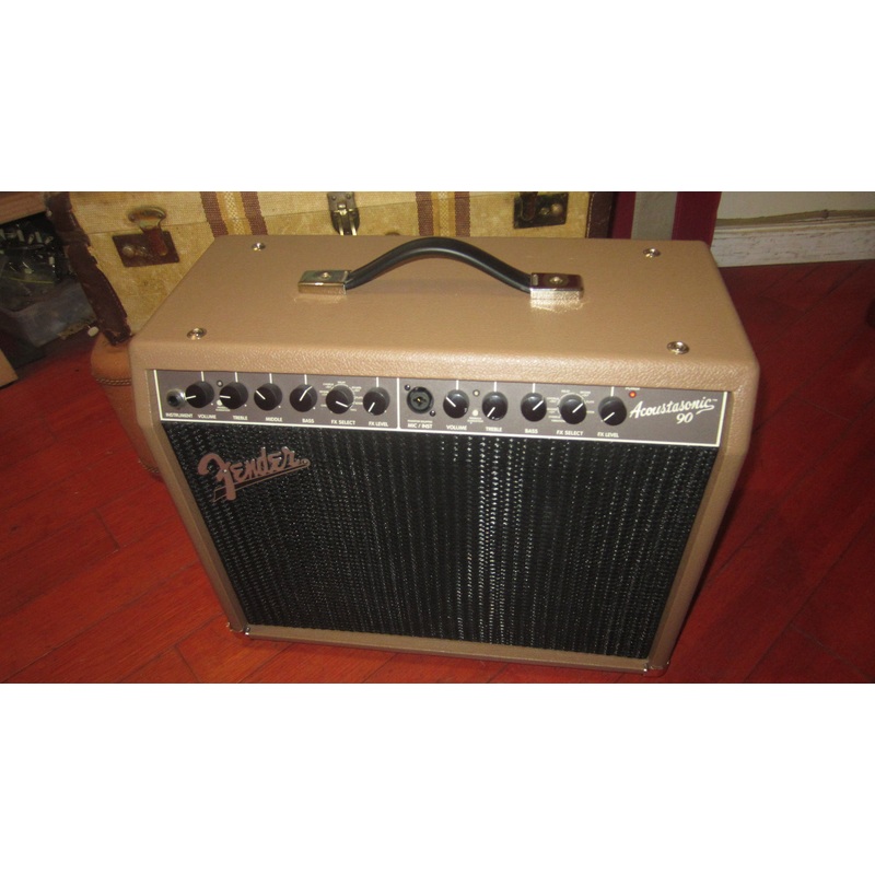 2020-fender-acoustasonic-90-acoustic-amp-brown ~2020 Fender Acoustasonic 90 Acoustic Amp Brown