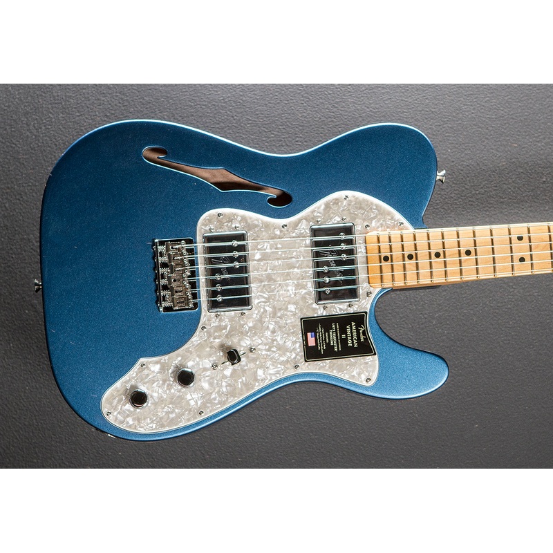 american-vintage-ii-1972-telecaster-thinline-lake-placid-blue American Vintage II 1972 Telecaster Thinline - Lake Placid Blue