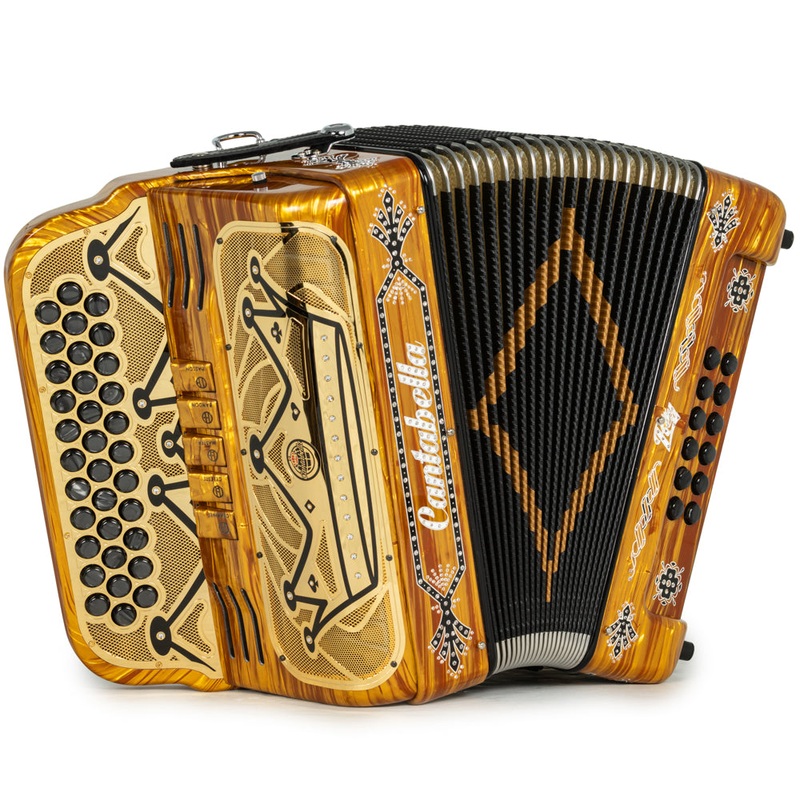 cantabella-rey-ii-5-switch-fbe-celluloid-wood-with-gold-and-black-accessories Cantabella Rey II 5 Switch FBE Celluloid Wood with Gold and Black Accessories
