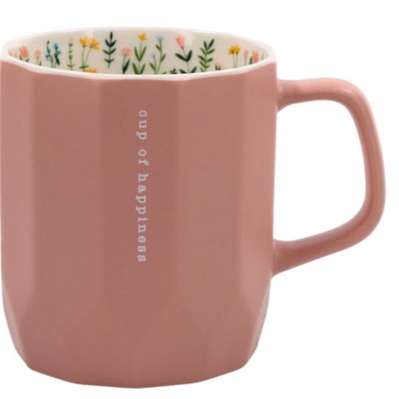 ceramic-mug-cup-of-happiness-pink Ceramic Mug -Cup of Happiness Pink