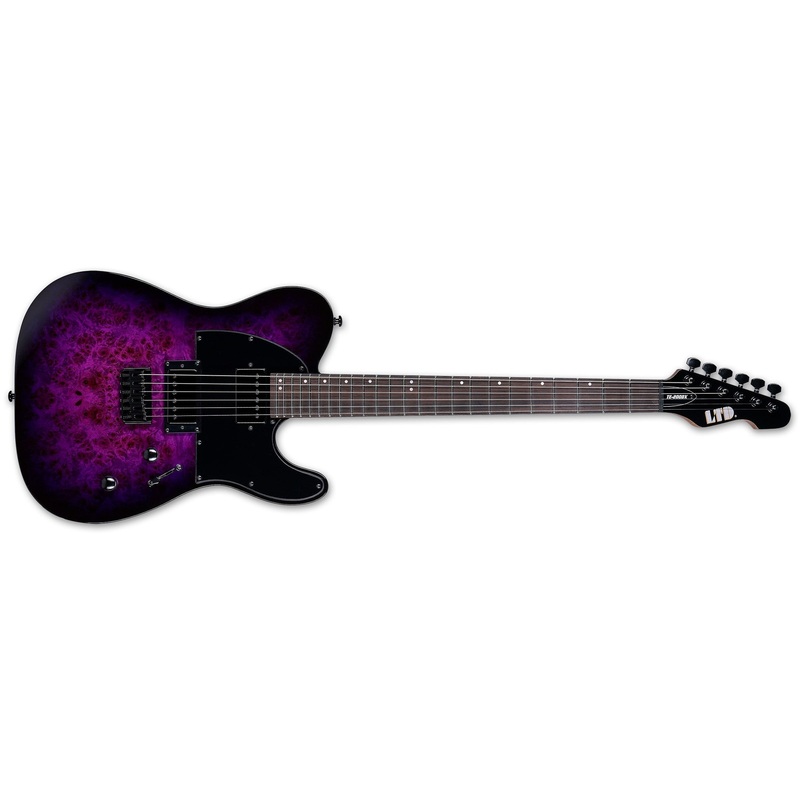esp-ltd-te-200dx-prb-electric-guitar-purple-burst ESP LTD TE-200DX-PRB Electric Guitar-Purple Burst