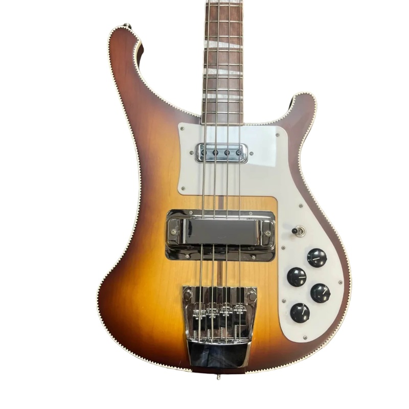 rickenbacker-4003-bass-2022-autumnglo-checkerboard-binding-ohsc Rickenbacker 4003 Bass 2022 Autumnglo Checkerboard Binding OHSC