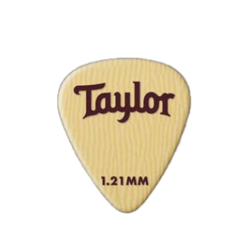 taylor-70720-premium-celluloid-guitar-picks-6-pack-351-shape-1-21mm-ivoroid Taylor - 70720 - Premium Celluloid Guitar Picks (6 Pack) - 351 Shape (1.21mm) Ivoroid
