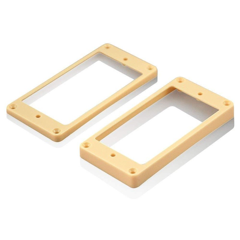 vanson-curved-base-ivory-cream-mounting-ring-set-for-epiphone-les-paul-es-humbucker-surround VANSON Curved Base Ivory / Cream Mounting Ring Set for Epiphone Les Paul, ES Humbucker Surround