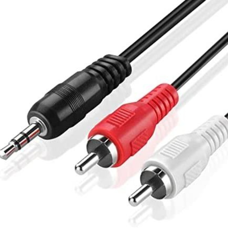 cable-lindy-2m-1x-3-5mm-stereo-male-to-2-x-rca-m-cable-35681 Cable -Lindy -2m 1x 3.5mm stereo male to 2 x RCA M cable 35681