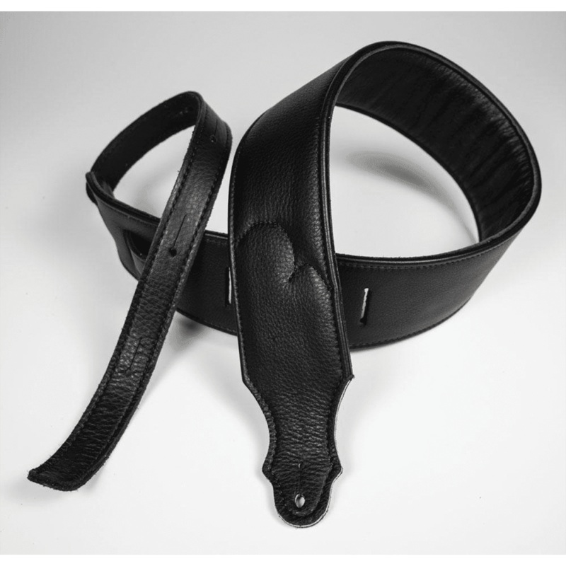 franklin-2-5-premium-black-padded-glove-leather-strap Franklin 2.5" Premium Black Padded Glove Leather Strap