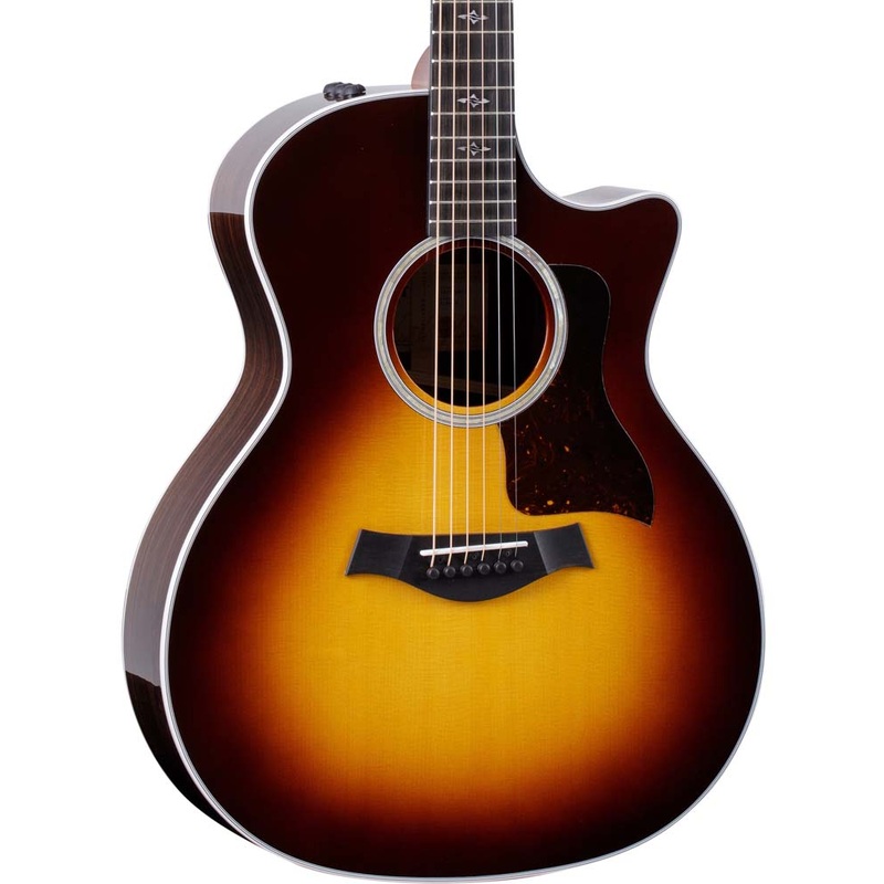 pre-owned-taylor-414ce-r-grand-auditorium-spruce-rosewood-tobacco-sunburst-top Pre Owned Taylor 414ce-R Grand Auditorium Spruce/Rosewood - Tobacco Sunburst Top