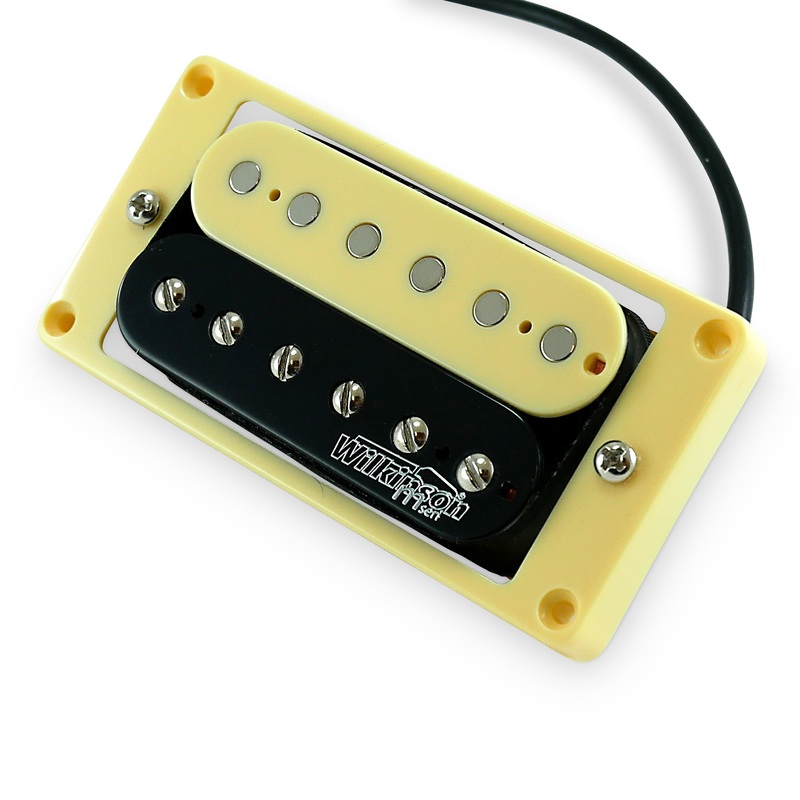 wilkinson-m-series-wohzb-hot-zebra-humbucker-bridge-pickup-for-gibson-epiphone-etc-bridge-ivory-mounting-ring Wilkinson M-Series WOHZB 'HOT' Zebra Humbucker Bridge Pickup for Gibson, Epiphone etc. (Bridge, Ivory Mounting Ring)
