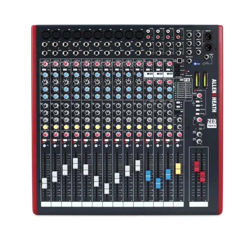 allen-heath-zed-16fx-16-channel-mixer-with-usb-audio-interface-and-effects Allen & Heath ZED-16FX 16-channel Mixer with USB Audio Interface and Effects