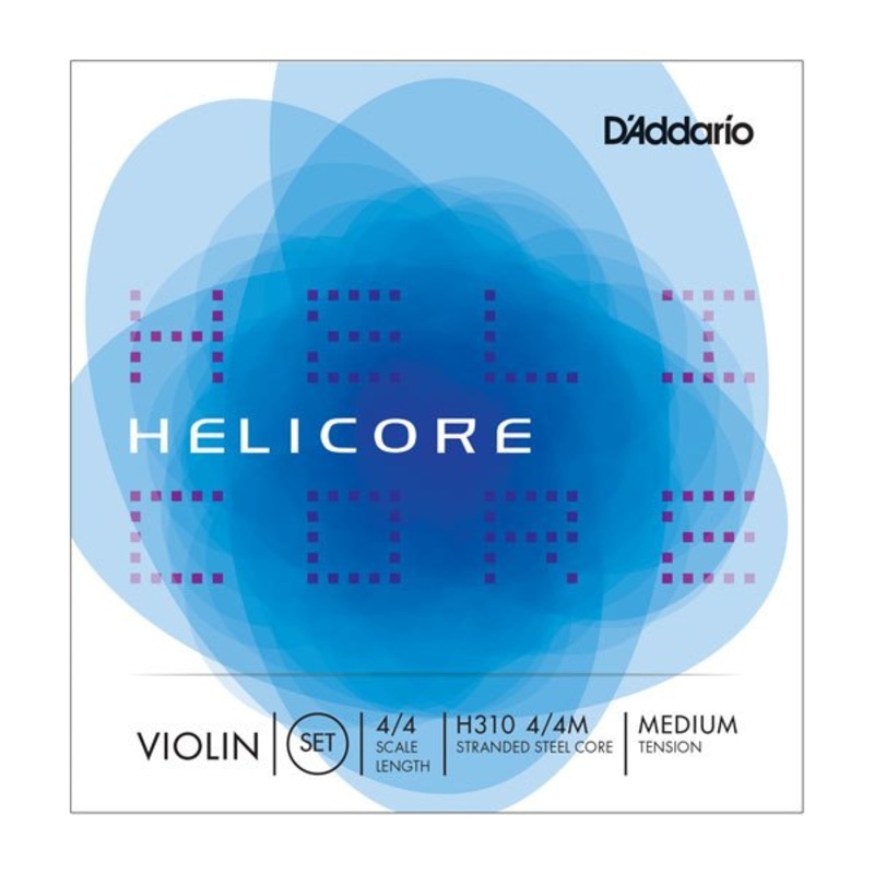 d-addario-helicore-violin-string-set-4-4-scale-medium-tension D'Addario Helicore Violin String Set, 4/4 Scale, Medium Tension
