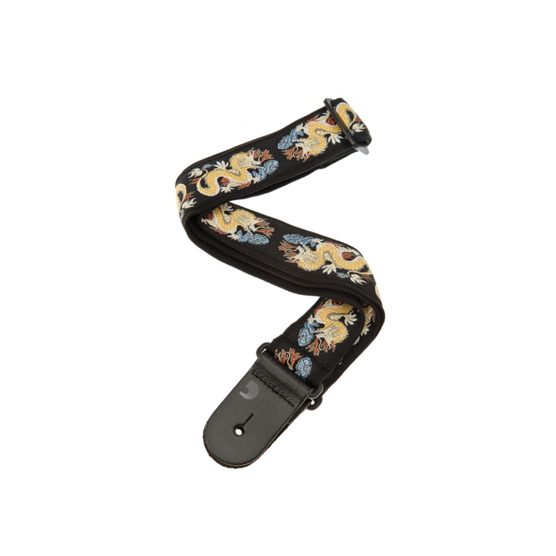 d-addario-woven-guitar-strap-dragon D'Addario Woven Guitar Strap, Dragon