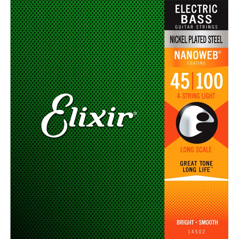 elixir-14052-nanoweb-bass-light-45-100 Elixir 14052 Nanoweb Bass Light 45-100