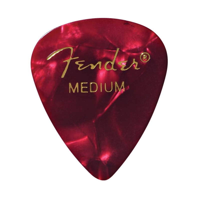 fender-351-medium-red-moto-celluloid-guitar-picks-12-pack Fender 351 Medium Red Moto Celluloid Guitar Picks - 12 Pack