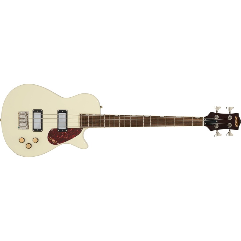 gretsch-streamliner-jet-club-electric-bass-vintage-white Gretsch Streamliner Jet Club Electric Bass-Vintage White