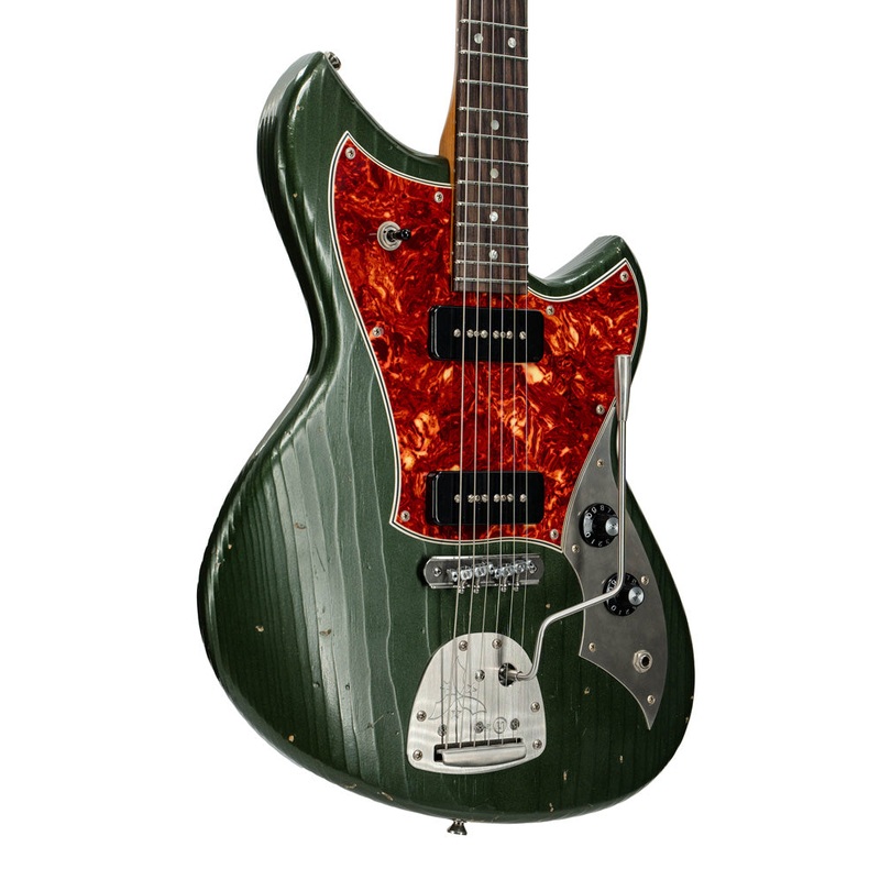 pre-owned-novo-serus-j-custom-electric-guitar-light-aged-cadillac-green-used Pre-Owned Novo Serus J Custom Electric Guitar Light Aged - Cadillac Green | Used