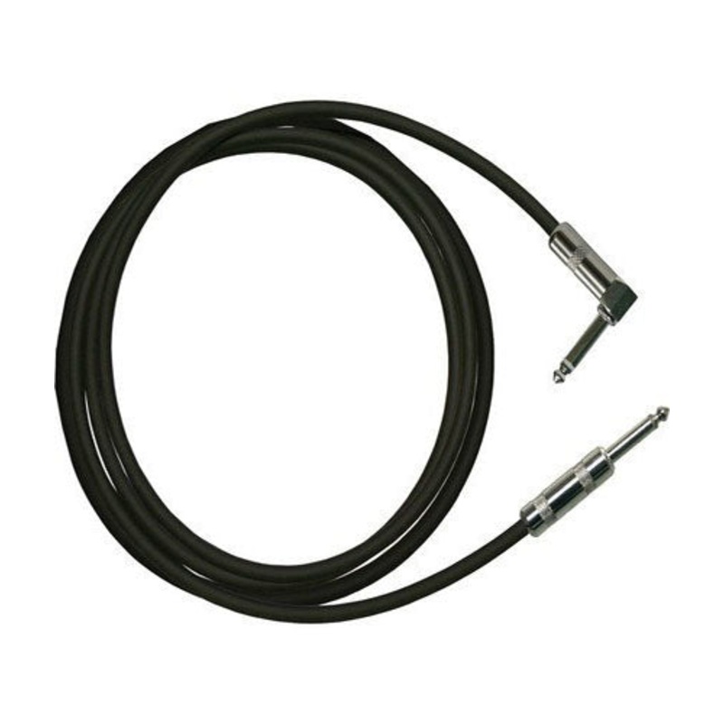 rapco-10-straight-to-right-angle-1-4-instrument-cable Rapco 10' Straight to Right Angle 1/4 Instrument Cable