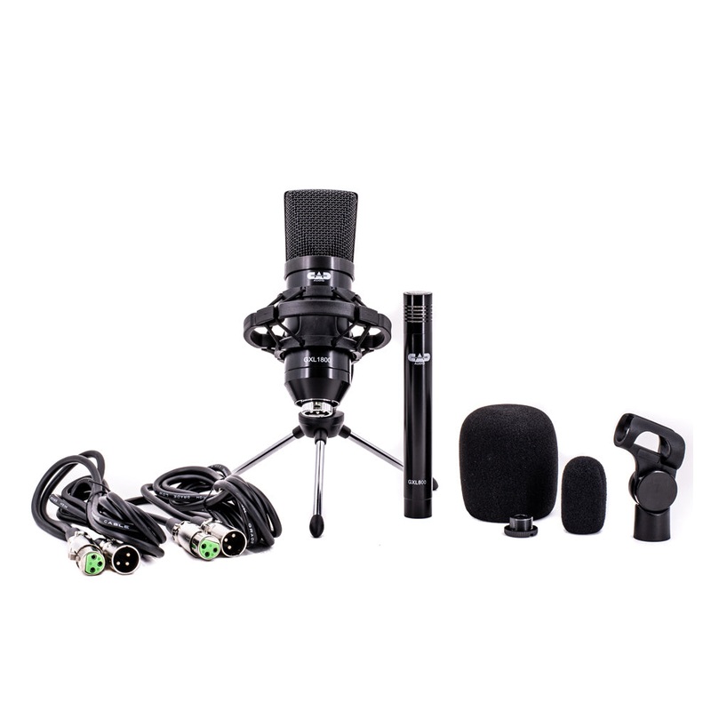 cad-gxl1800-studio-pack-with-side-address-condenser-small-diaphragm-condenser-microphones CAD GXL1800 Studio Pack with Side-Address Condenser & Small-Diaphragm Condenser Microphones