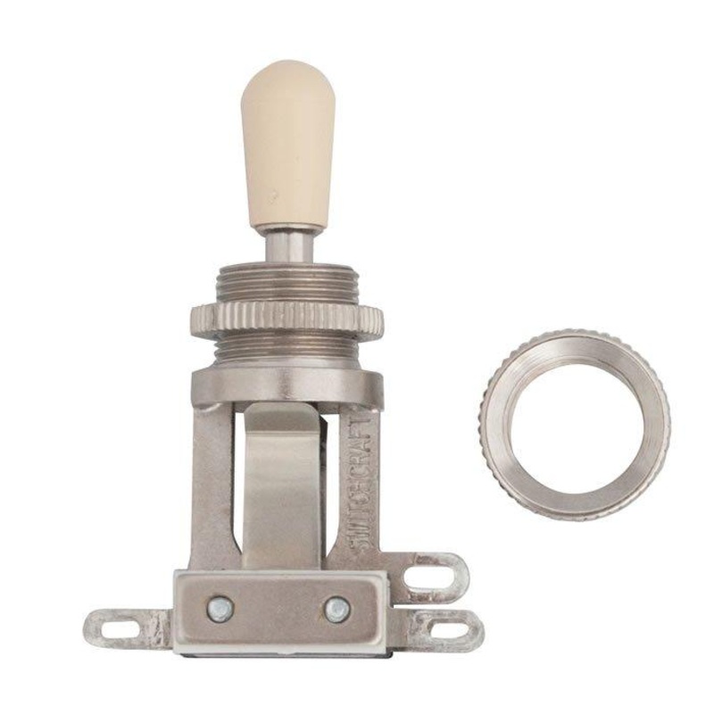 dimarzio-ep1102-switchcraft-toggle-switch-straight-short DiMarzio EP1102 Switchcraft Toggle Switch, Straight, Short