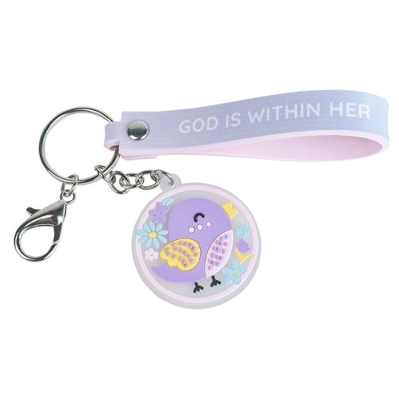 keyring-god-is-within-her-key-ring-psalm-46vs5 Keyring -God Is Within Her Key Ring - Psalm 46vs5