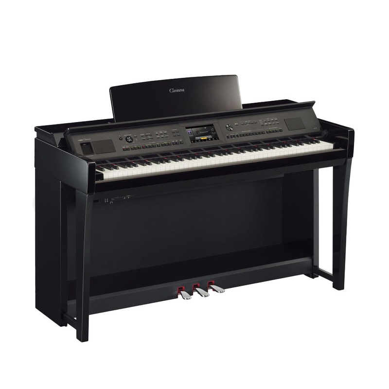 pre-owned-yamaha-clavinova-cvp-805-digital-piano-polished-ebony-used Pre-Owned Yamaha Clavinova CVP-805 Digital Piano - Polished Ebony | Used