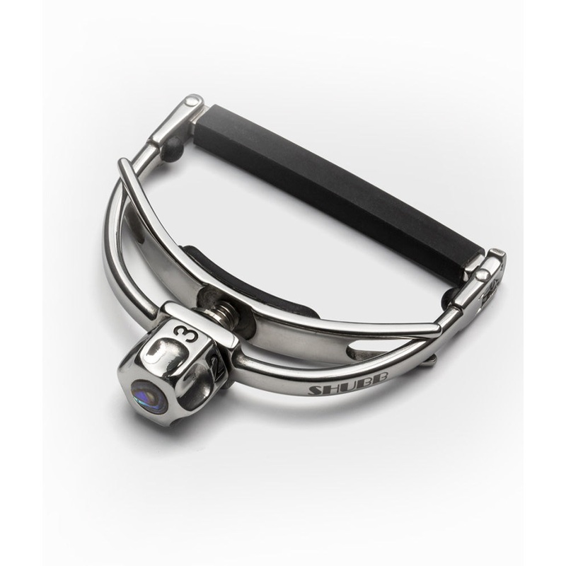 shubb-f1-finetune-yoke-capo-for-steel-string-guitars-stainless-steel Shubb F1 FineTune Yoke Capo for Steel-string Guitars - Stainless Steel