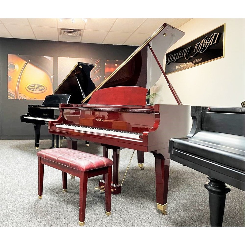 wurlitzer-c153-grand-piano-polished-mahogany-sn-68188-used Wurlitzer C153 Grand Piano | Polished Mahogany | SN: 68188 | Used