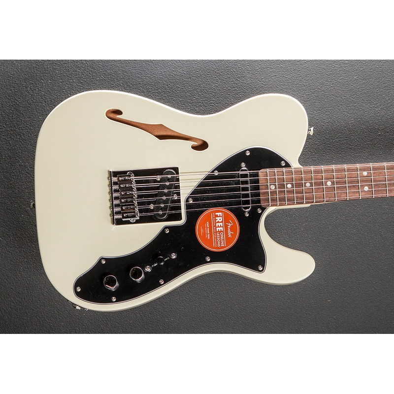 affinity-series-telecaster-thinline-olympic-white-w-indian-laurel Affinity Series Telecaster Thinline - Olympic White w/Indian Laurel