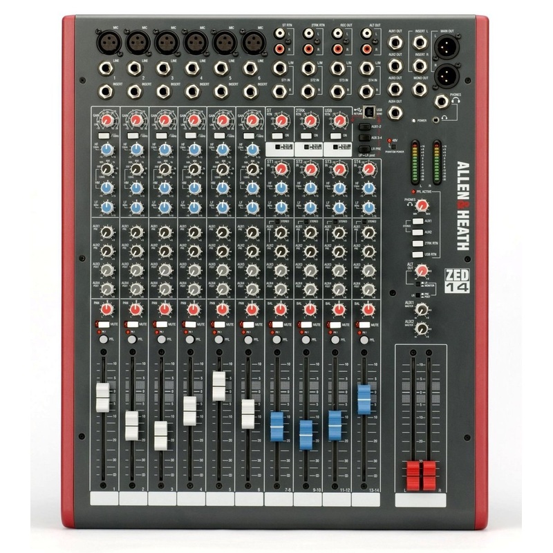 allen-heath-zed-14-14-channel-mixer-with-usb-interface Allen & Heath ZED-14 14-Channel Mixer with USB Interface