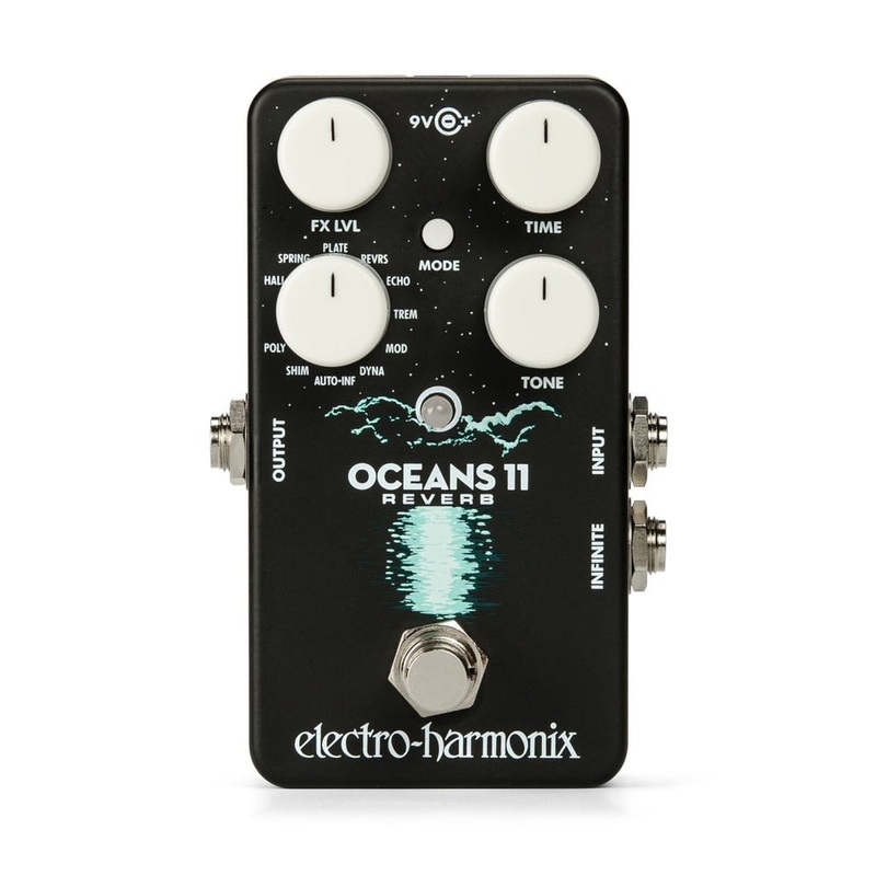 electro-harmonix-ehx-oceans-11-reverb-pedal Electro-Harmonix EHX Oceans 11 Reverb Pedal