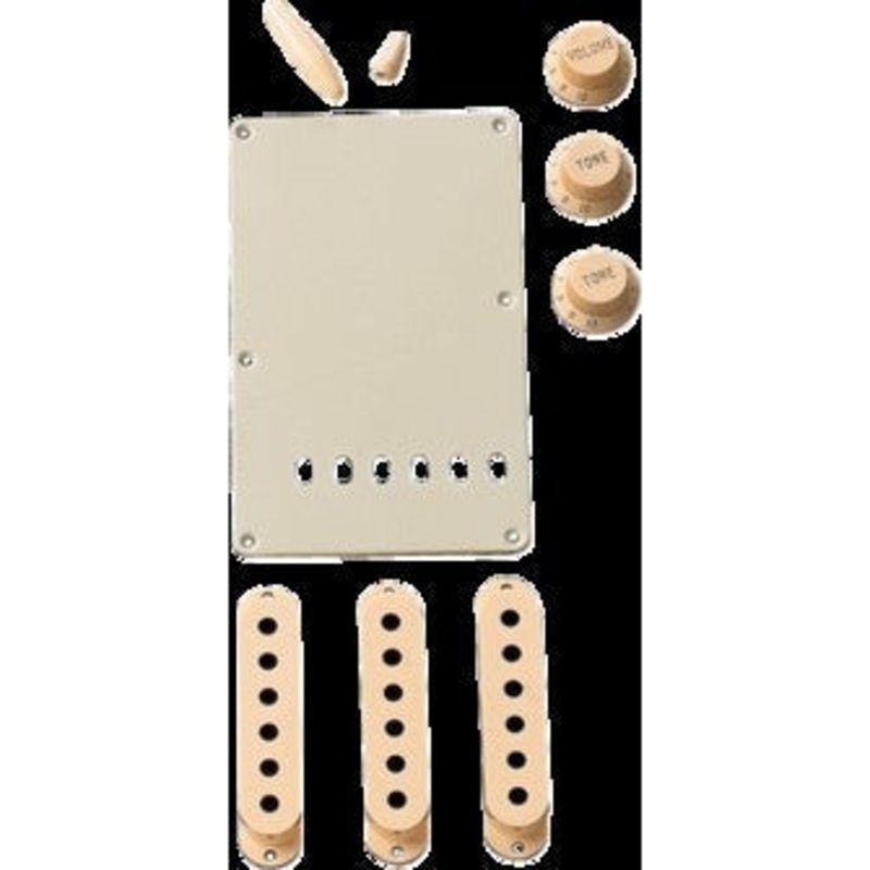 fender-stratocaster-accessory-kit-aged-white Fender Stratocaster Accessory Kit-Aged White