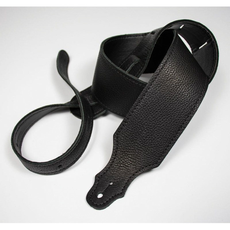 franklin-2-5-black-purist-leather-strap-with-buck-backing Franklin 2.5" Black Purist Leather Strap with Buck Backing