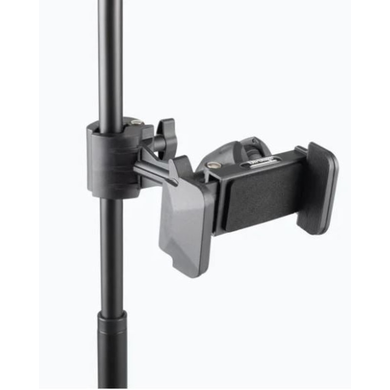 mic-stand-smartphone-holder-onstage Mic Stand Smartphone Holder Onstage