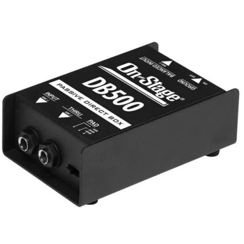 on-stage-db500-passive-di-box On-Stage DB500 Passive DI Box
