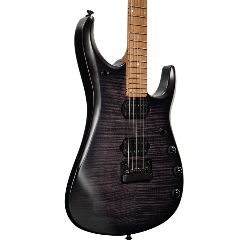 pre-owned-ernie-ball-music-man-jp15-ball-family-reserve-electric-guitar-flame-trans-black-burst-used Pre-Owned Ernie Ball Music Man JP15 Ball Family Reserve Electric Guitar - Flame Trans Black Burst | Used