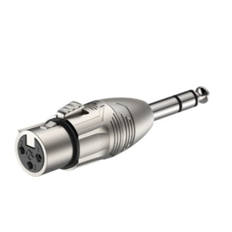 roxtone-adapter-6-3mm-stereo-plug-to-xlr-female Roxtone Adapter -6.3mm stereo plug to XLR Female