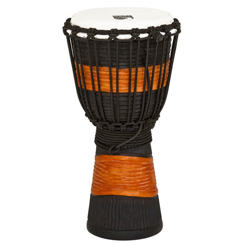 toca-street-carved-series-wooden-djembe-8-synthetic-head-in-black-brown Toca Street Carved Series Wooden Djembe 8" Synthetic Head in Black & Brown