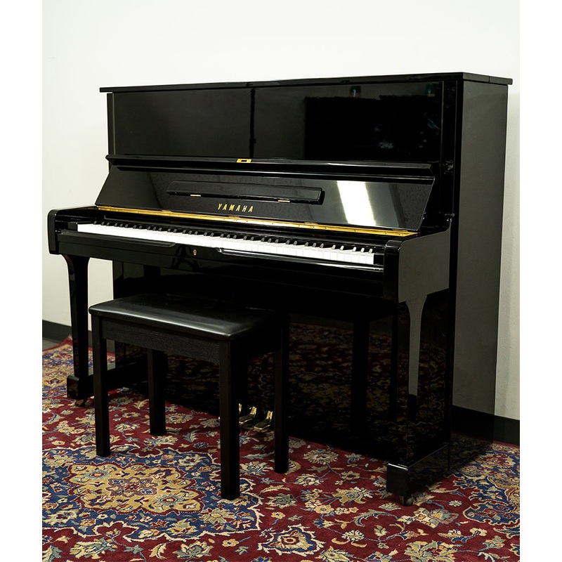 yamaha-48-u1h-upright-piano-polished-ebony-sn-1952774-used Yamaha 48" U1H Upright Piano | Polished Ebony | SN: 1952774 | Used