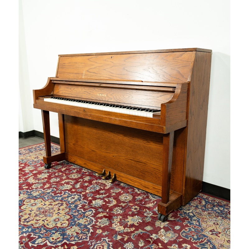 yamaha-p202-upright-piano-satin-oak-sn-e139201-used Yamaha P202 Upright Piano | Satin Oak | SN: E139201 | Used
