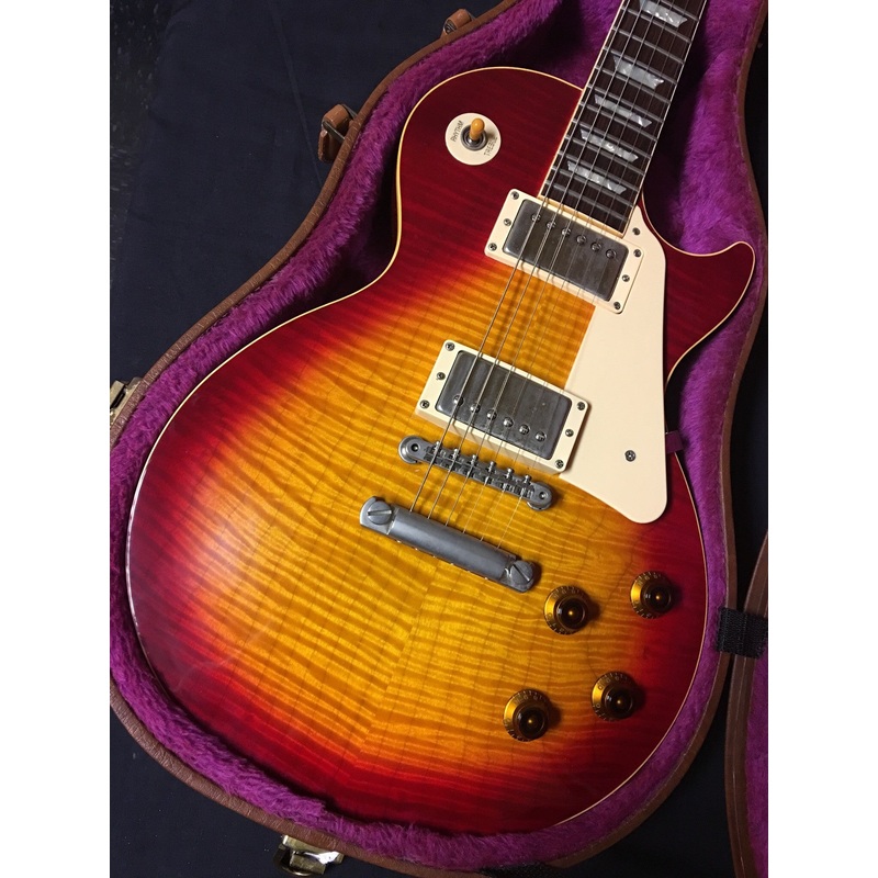 1984-les-paul-reissue-cherry-sunburst-40062-sold 1984 Les Paul Reissue Cherry Sunburst # 40062 ****SOLD****