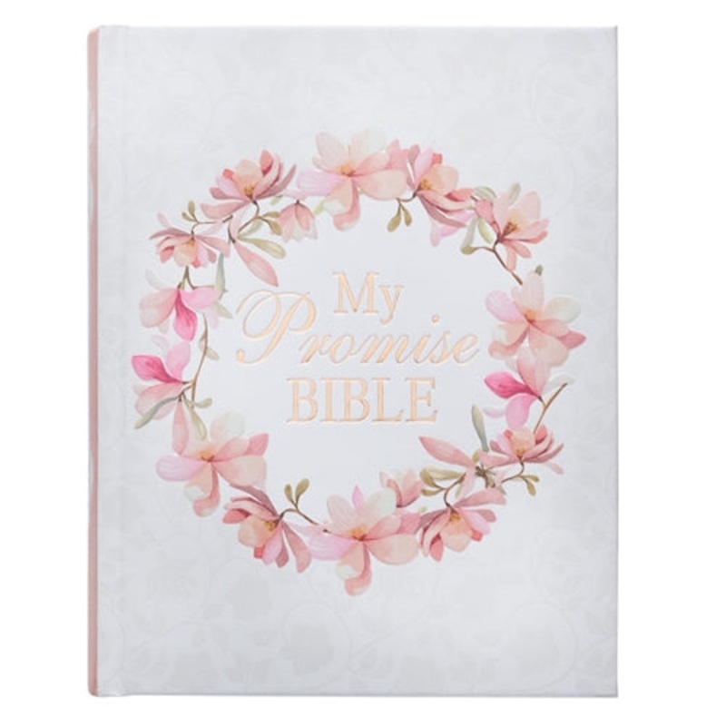 bible-kjv-my-promise-flower-garl-and-hardcover-bible Bible -KJV My Promise Flower Garl and Hardcover Bible