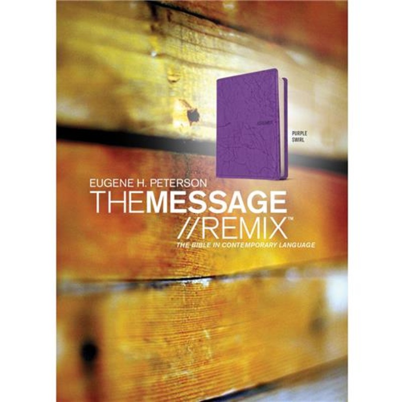 bible-the-message-remix-2-0-bible-purple-swirl Bible - The Message Remix 2.0 Bible Purple Swirl